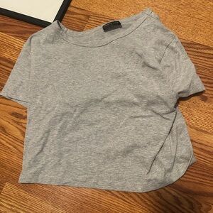 Gray Women's Top